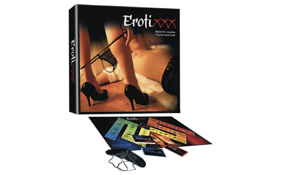 Erotixxx Adult Board Game by Novelty Duchess and Daisy Australia You will get aroused. Often. Very often. You might lose control. But you won’t be the only one since it takes two to tango. The temptation of reaching an orgasm will increase as the game progresses, SHOP Erotixxx Adult Board Game by Novelty Duchess and Daisy Australia