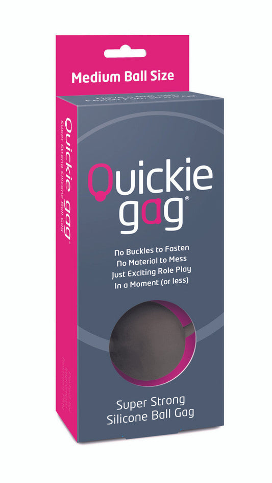 Quickie Ball Gag - Medium | Black