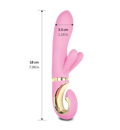 SHOP G vibe | G Rabbit - Candy Pink Duchess and Daisy Australia  Now you can enjoy the power of three (3) strong motors and the variety of six (6) new modes of vibration. The GRabbit vibe combines an insertable vaginal vibrator with a clit sex toy for luxurious double simultaneous stimulation. Could this be the best new g spot vibrator and clit massager all in one high quality sex toy? 
