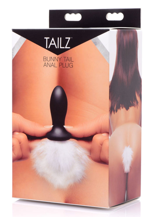 Tailz | Fluffy White Bunny Rabbit Tail Plug