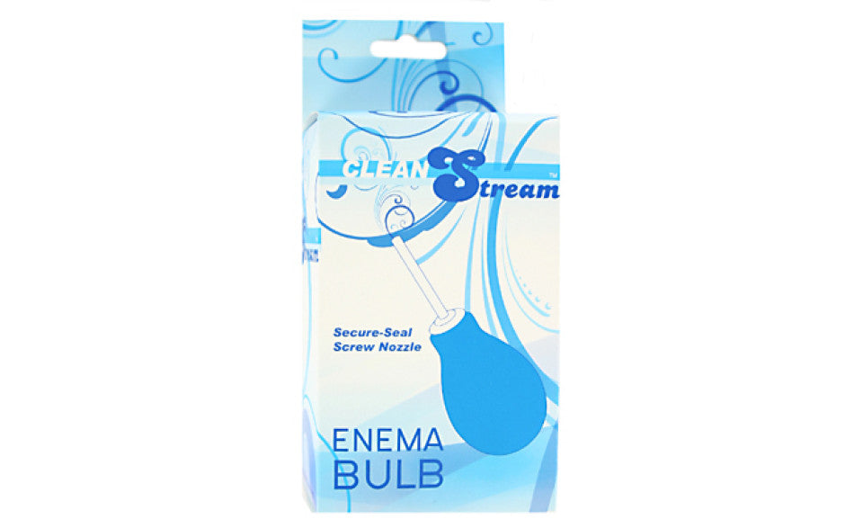 Clean Stream | Bulb Anal Clean Enema Blue