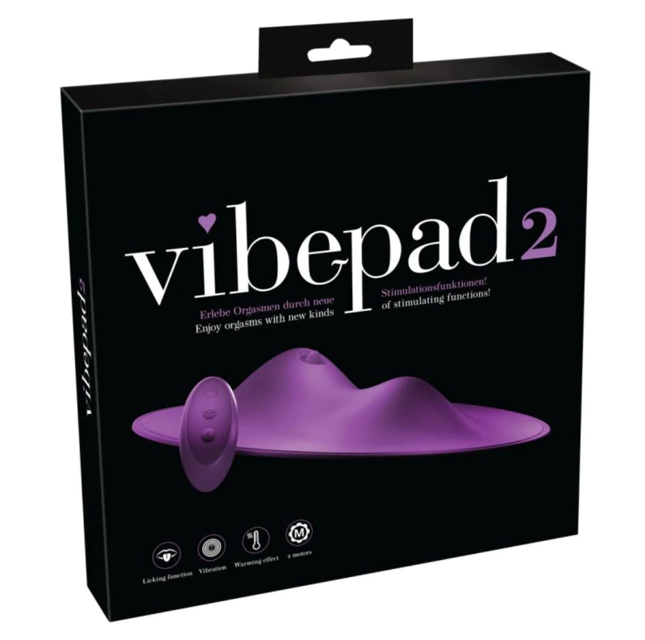 Orion Pleasure Waves Vibe Pad 2 - Remote Controlled