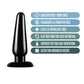 Anal Adventures | Basic Anal Plug - Large Duchess and Daisy Australia For anyone looking to explore new anal sensations alone or with a partner Anal Adventures provides many options to choose from. The Basic Anal Plug large features a tapered tip which makes it easy to insert and the tight neck holds it firmly in place. 