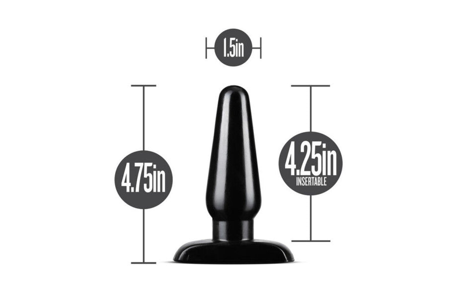 Anal Adventures | Basic Anal Plug Medium Duchess and Daisy Australia For anyone looking to explore new anal sensations alone or with a partner Anal Adventures provides many options to choose from. The Basic Anal Plug Medium features a tapered tip which makes it easy to insert and the tight neck holds it firmly in place. It's the simple solution to all your anal exploration needs, allowing you to enjoy the unique sensations for as long as you desire. 