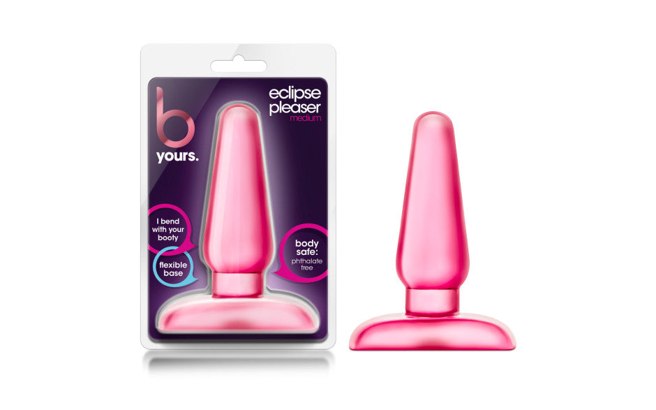  B Yours | Eclipse Anal Pleaser Medium - Pink Duchess and DaisyPlease and tease your rear entry with the Eclipse Pleaser. If you're looking to take your anal play to the next