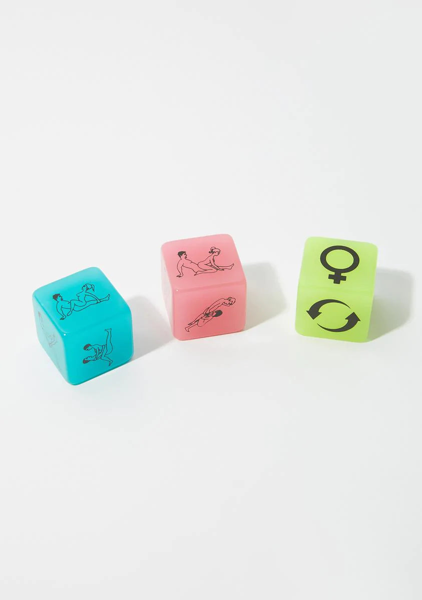 Glow In The Dark Sex Dice - Couples Play Khepher Games Adult Sex Games