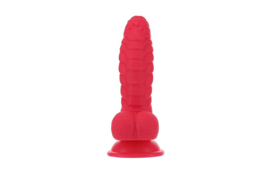 Addiction | Tom Dong Hot Pink with Bullet Vibe - 7 Inch Duchess and Daisy Australia Introducing Tom Addiction's 7 inch ribbed silicone dildo engineered for pleasure seekers. Generating intense sensation, this toy's elevated ribbed surface promises powerful, powerful stimulation. Made of premium grade silicone material that is 100 percent body-safe to use, while providing you with the softest feel for your comfort.