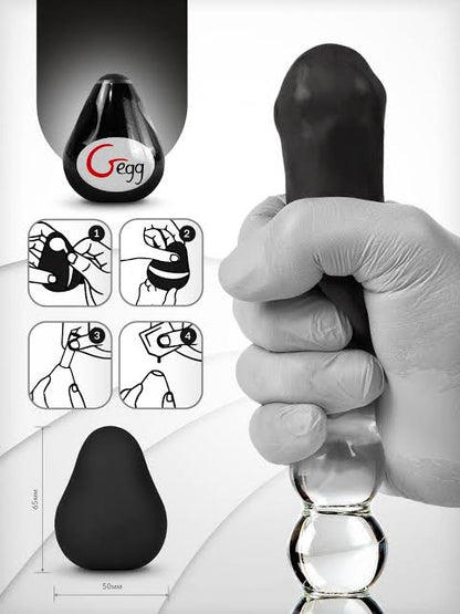 GVibe | G Egg Masturbator Black