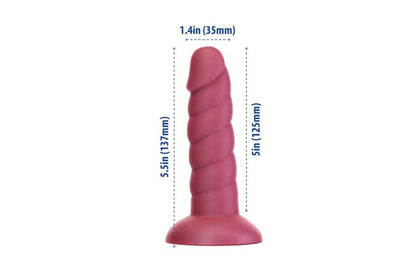 Addiction | Fantasy Unicorn Dildo with Bullet Vibe Pink - 5.5 Inch-Dildo-Addiction-Duchess & Daisy 7398556041397 89016-PNK Duchess & Daisy addiction, all sex toys, dildo, pegging, unicorn, unicorn dildo, Experience a realm of pleasure with Addiction Fantasy, an exquisite range of captivating colors for fulfilling all of your fantasies! This 5.5 inch dong has an inviting, tickled pink color and a ribbed texture that runs down its shaft to its prominent head. With its impressive girth, it'll let you explore n