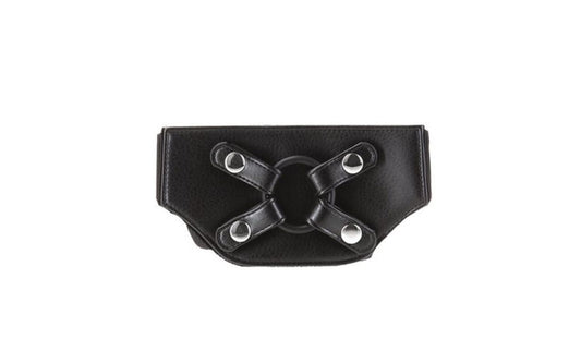 Addiction | Strap-On Harness with Bullet Vibe & Built in Pouch - Black-Strap On Dildo-Addiction-Duchess & Daisy 7398550700213 57111 Duchess & Daisy addiction, Black, dildo harness, harness, pegging, pegging harness, strap on, This Addiction harness comes with three adjustable silicone O-rings in varying sizes, allowing you to attach your desired dildo and experience hands-free pleasure. The convenient clip buttons make swapping out sizes quick and easy. Of course, we couldn’t forget about the built-in bulle