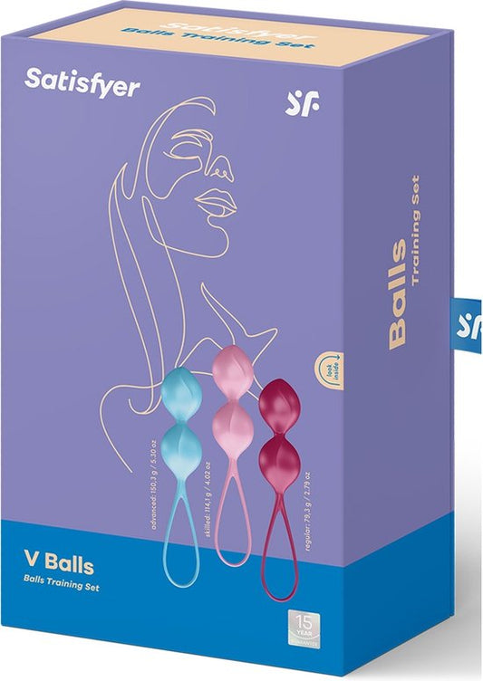 Satisfyer V Love Balls | 3 Pc Kegel Training Set