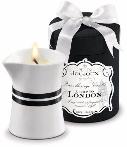 BUY A Trip to London Oil Massage Candle 190ml - Petits Joujoux Duchess and Daisy Australia