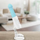 Pillow Talk Fiesty | Thrusting Massager - Teal Introducing Feisty – Pillow Talk’s thrusting vibrator that knows no limits! Feisty is the perfect vibrator for those looking for a unique experience. The incredible insertable thrusting shaft has 2 speeds and 3 dynamic functions of vibrations and thrusts for nonstop pleasure. Enjoy the soft silicone material that is body-safe to use on all your delicate areas. 