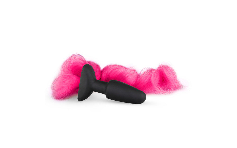 Fetish Collection | Silicone Butt Plug Tail - Pink