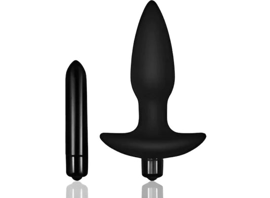 Love Toy LV2604 | Fantasy Anal Plug - Black Duchess and Daisy Australia $47.95AUD