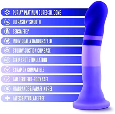 Avant D2 Purple Rain - Artisian Dildo $99.95AUD FREE SHIPPING Duchess and Daisy Australia We Are Proud to Offer This Lovingly Crafted Small-Batch Artisanal Dildo.Modern, stylish, and beautiful meet Avant. Enjoy these unique artisanal toys knowing their natural, hand-sculpted forms were crafted with your pleasure in mind.Modern,