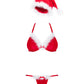 Sexy Santa Lady Three Piece Set Christmas Lingerie Set Australia Duchess and Daisy$49.95AUD Red set with cute, soft fluff – that’s your key to pleasureland! Put on a charming bra, sexy thong and playful Santa’s cap. 