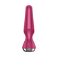 Satisfyer Plug-ilicious 2 Berry Anal Plug | With Connect App $89.95AUD Duchess and Daisy Australia. Thanks to its conical shape and rounded tip, the Plug-ilicious 2 hits the P-point precisely, stimulating it with vibrations from 2 motors. The wonderful design is rounded off with a wide base, soft silicone material and app control. Satisfyer Plug-ilicious 2: