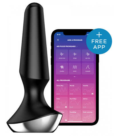 Satisfyer | Plug-ilicious 2 Black Handsfree Vibrating with Connect App