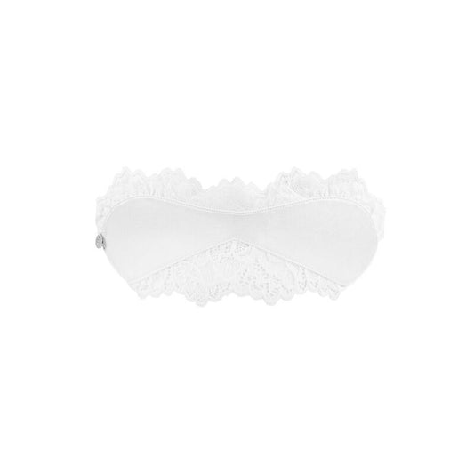Obsessive | White Satin & Lace Amore Blanco Eye Mask